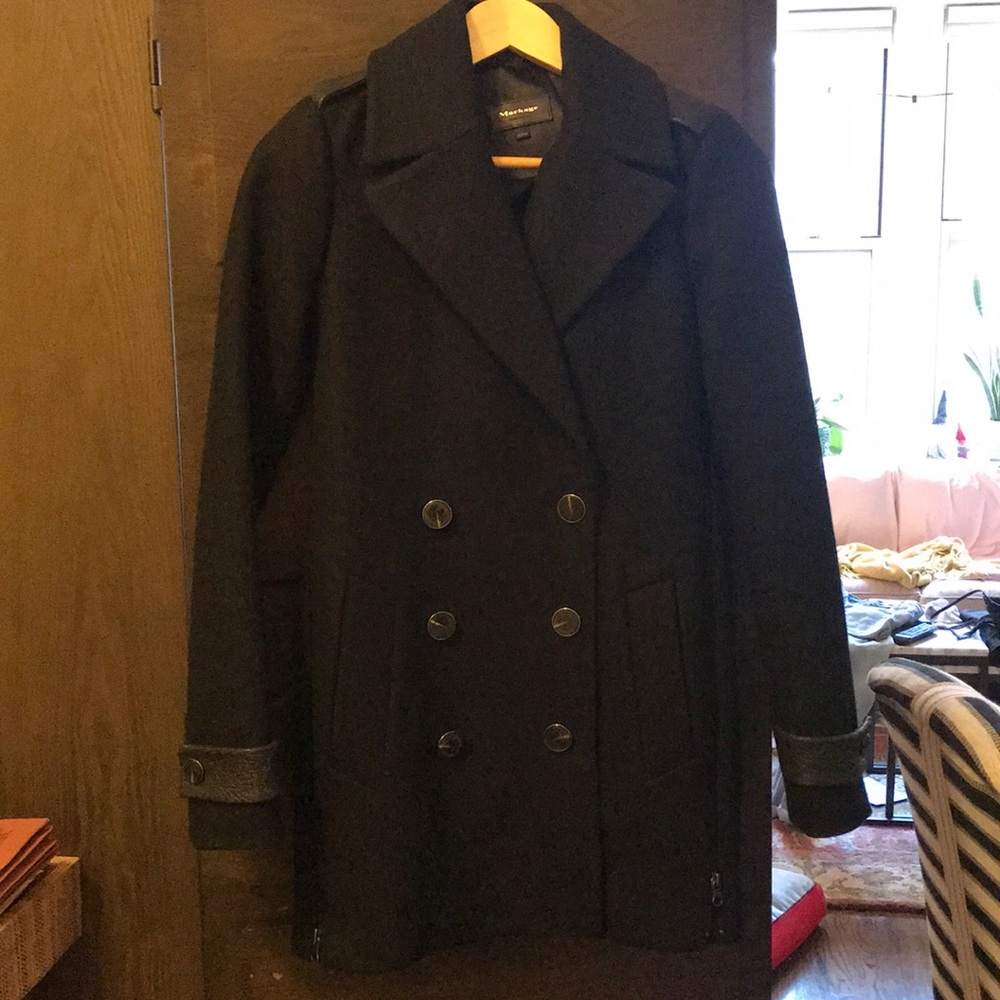 Mackage XXS black double breasted coat